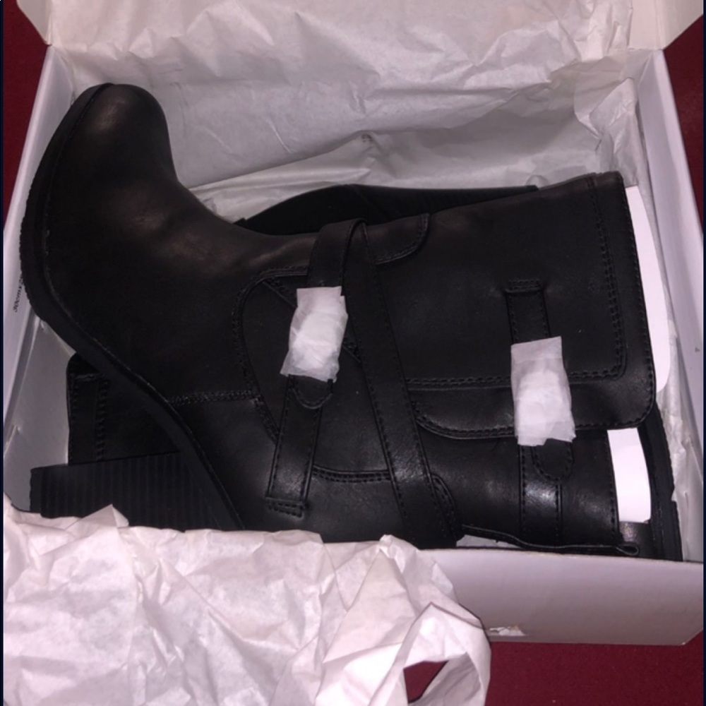 black boots